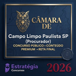 Câmara de Campo Limpo Paulista SP (Procurador) Estratégia Concursos 2026 