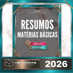 Combo - Matérias Básicas Concurseiro Fora da Caixa 2026