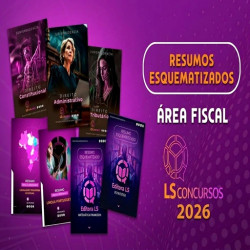 Combo – Resumos Esquematizados LS – Área Fiscal LS Ensino 2026