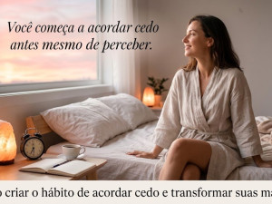 Como criar o hábito de acordar cedo e transformar suas manhãs