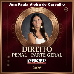 Curso de Direito Penal - Parte Geral com Ana Paula Vieira de Carvalho - Turma 02 RJ Plus 2026