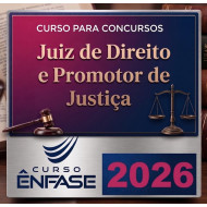 Juiz de Direito e Promotor de Justiça – Ênfase 2026