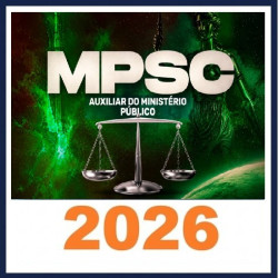 Ministério Público de Santa Cataria – MPSC – Auxiliar do Ministério Público O Esquadrão de Elite 2026
