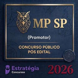 MP SP (Promotor) Estratégia Concursos 2026
