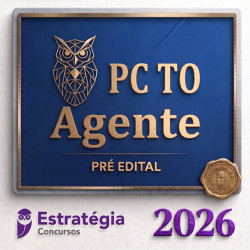 PC TO Agente Estratégia Concursos 2026
