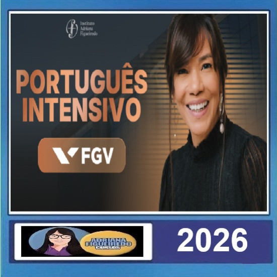 Português Intensivo FGV Adriana Figueiredo 2026