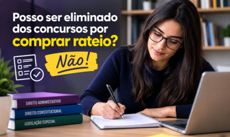 Posso ser eliminado de um concurso público por comprar rateio?