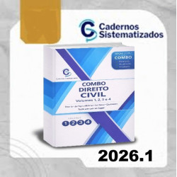 COMBO CADERNOS SISTEMATIZADOS DE DIREITO CIVIL – EDIÇÃO 2026.1 Cadernos Sistematizados