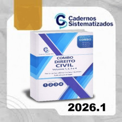 COMBO CADERNOS SISTEMATIZADOS DE DIREITO CIVIL – EDIÇÃO 2026.1 Cadernos Sistematizados