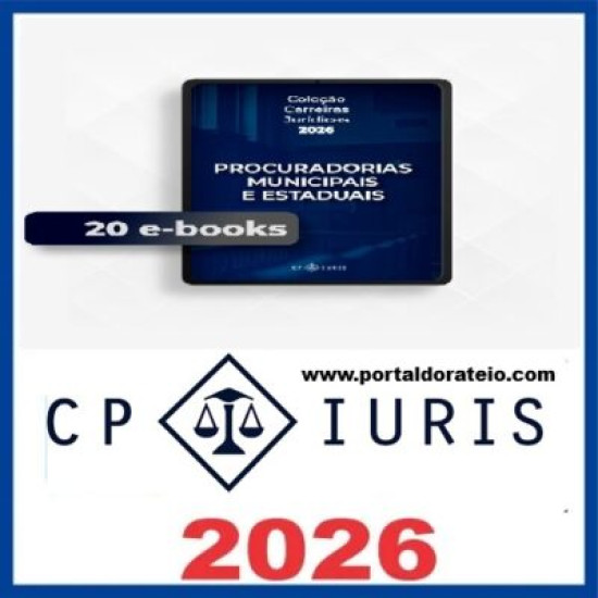 Combo E-books 2026 – Procuradorias Municipais e Estaduais CP Iuris