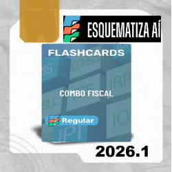 Combo Flashcards Fiscal Regular Esquematiza Ai 2026