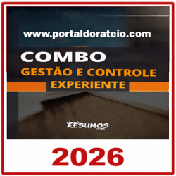 COMBO GESTÃO E CONTROLE EXPERIENTE Radegondes Resumos 2026