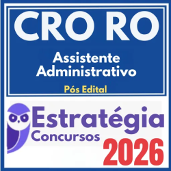 CREA RO (Assistente Administrativo) Pós Edital – Estratégia 2026