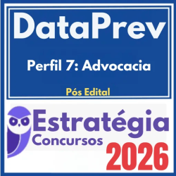 DataPrev (Perfil 7: Advocacia) Pós Edital – Estratégia 2026