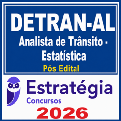 DETRAN-AL (Analista de Trânsito - Estatística) Estratégia - 2026 Pós-Edital
