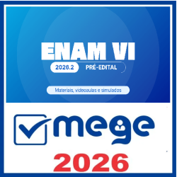 ENAM VI - 2026.2 (Pré-edital) MEGE