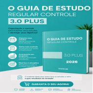 O Guia de Estudo Regular (Área Controle 3.0 Plus) Andrety - Vinte um Concursos 2026