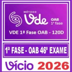Método VDE 1ª Fase OAB 46ª (Turma 120)