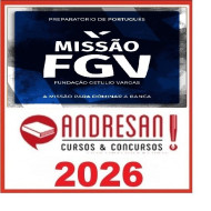 Missão FGV - Português Andresan 2026