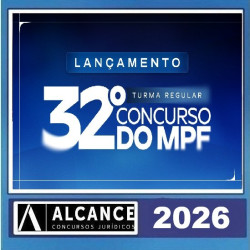 MPF 32º Concurso Alcance Concursos 2026