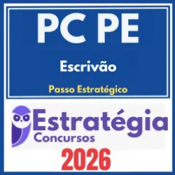 PC PE (Escrivão + Passo) Estratégia 2026