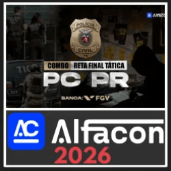 PC PR (Guia Tático) Pós Edital – Alfacon 2026