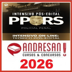 PP-RS - Intensivo Pós-edital - Policial Penal Andresan 2026