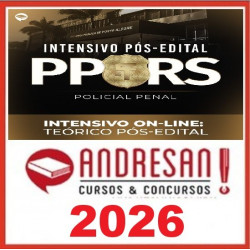 PP-RS - Intensivo Pós-edital - Policial Penal Andresan 2026