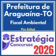 Prefeitura de Araguaína TO (Analista Administrativo) Pós Edital – Estratégia 2026