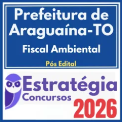 Prefeitura de Araguaína TO (Analista Administrativo) Pós Edital – Estratégia 2026