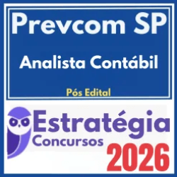 Prevcom SP (Analista Contábil) Pós Edital – Estratégia 2026