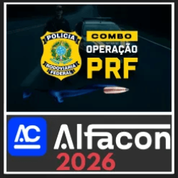 PRF (Combo Operação) Alfacon 2026
