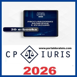 Rateio de concursos Combo E-books 2026 – Procuradorias Municipais e Estaduais CP Iuris