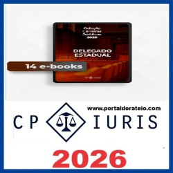 Rateio de Curso Combo E-books 2026 – Delegado Estadual CP Iuris