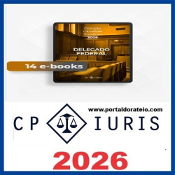 Rateio de Curso Combo E-books 2026 – Delegado Federal CP Iuris