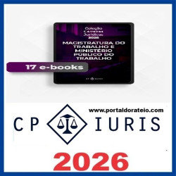 Rateio de Curso Combo E-books 2026 – Magistratura do Trabalho e Ministério Público do Trabalho CP Iuris