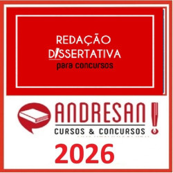 Redação Dissertativa para Concursos - Andresan 2026