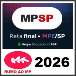 Reta Final MPE/SP Rumo ao MP 2026