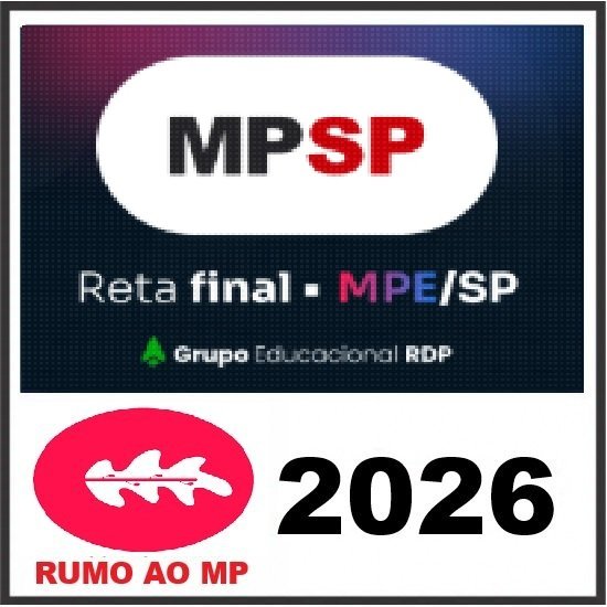 Reta Final MPE/SP Rumo ao MP 2026