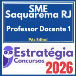 SME Saquarema RJ (Professor Docente 1) Pós Edital – Estratégia 2026