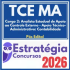 TCE MA (Cargo 2: Analista Estadual de Apoio ao Controle Externo – Apoio Técnico-Administrativo: Contabilidade) Pós Edital – Estratégia 2026