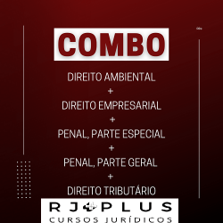 Combo: Ambiental + Empresarial + Penal Especial + Penal Geral + Tributário - RJ PLUS 2024