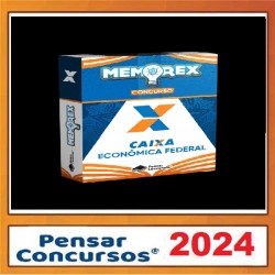 Memorex Caixa Econômica Federal (Técnico Bancário) Pensar Concursos 2024 PÓS EDITAL