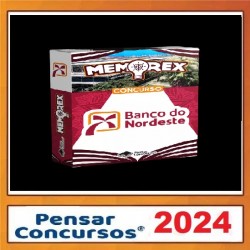 Memorex BNB PÓS EDITAL 2024 PENSAR CONCURSOS