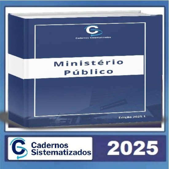Cadernos Sistematizados Ministério Público 2025