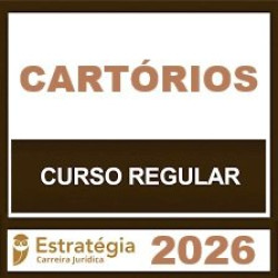 Cartórios - Estratégia (Regular) 2026