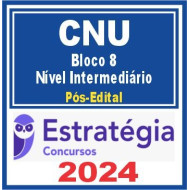 CNU - Concurso Nacional Unificado (Bloco 8 - Nível Intermediário - Saúde) +  Passo Estratégico - 2025 (Pós-Edital) Estratégia