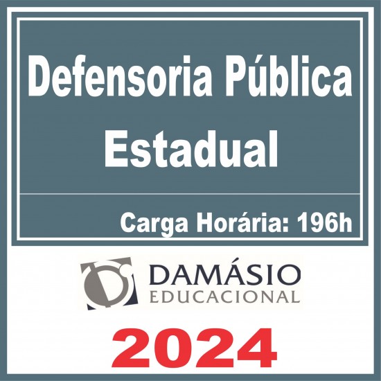 Defensoria Pública – Damásio 2024
