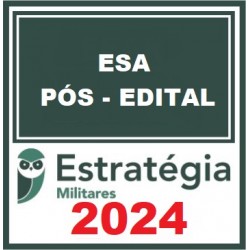 Pacote ESA - Área Saúde - Último Lote - Estratégia Concursos Pós Edital