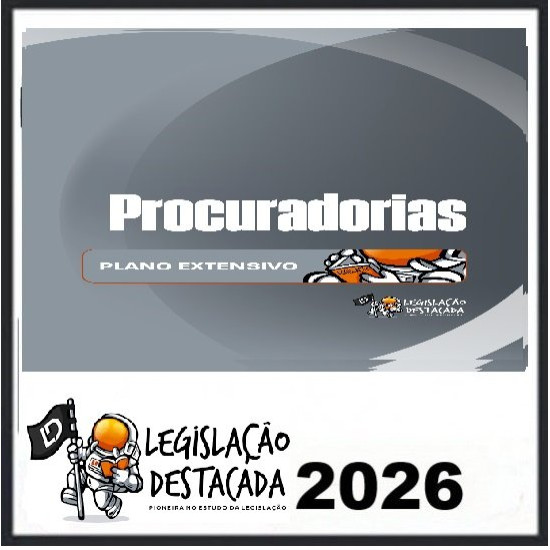 Extensivo 3 em 1 - Carreiras Estaduais: Magistratura - Ministério Público - Defensoria Legislação Destacada 2026